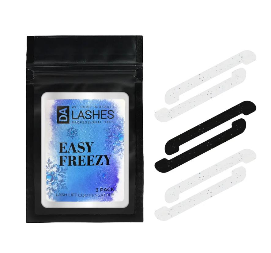 Компенсаторы Dalashes Easy Freeze для ламинирования ресниц (3 пары)