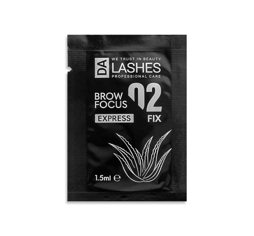 Склад Dalashes Brow Focus Express №2 для ламінування брів у саше (1,5 мл)