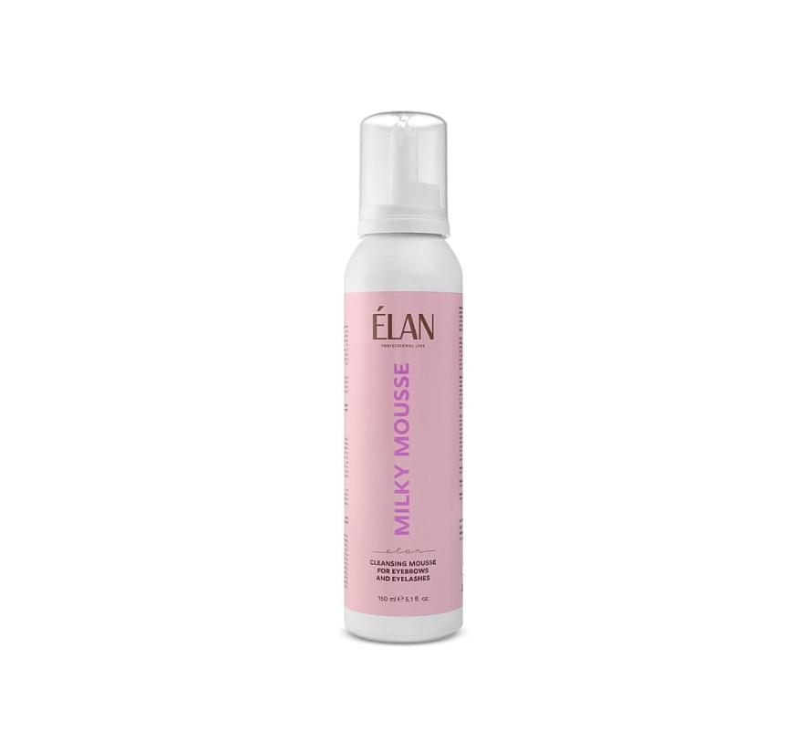 Мусс Elan Milky Mousse очищающий для бровей и ресниц (150 мл)