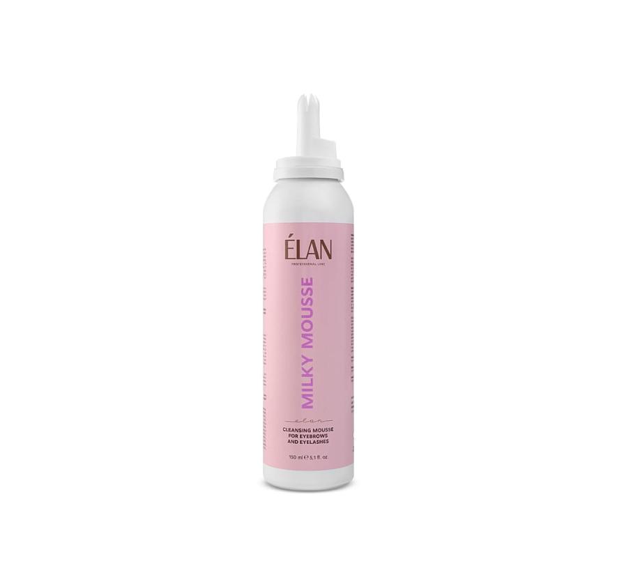 Мусс Elan Milky Mousse очищающий для бровей и ресниц (150 мл)
