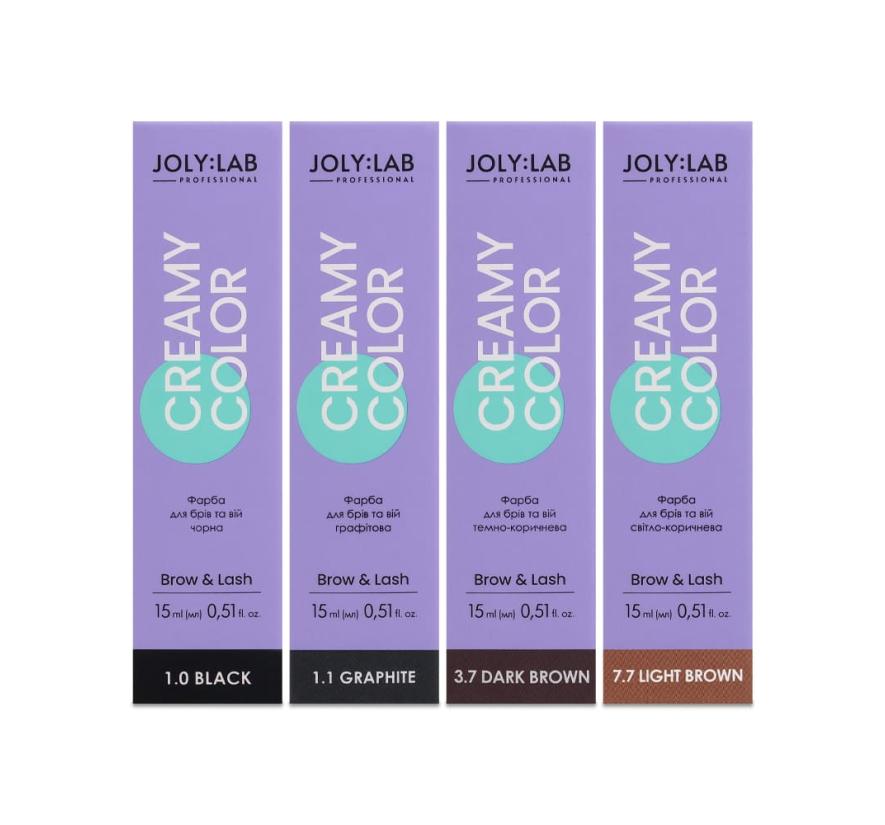 Фарба Joly:Lab Creamy Color для вій та брів (15 мл)
