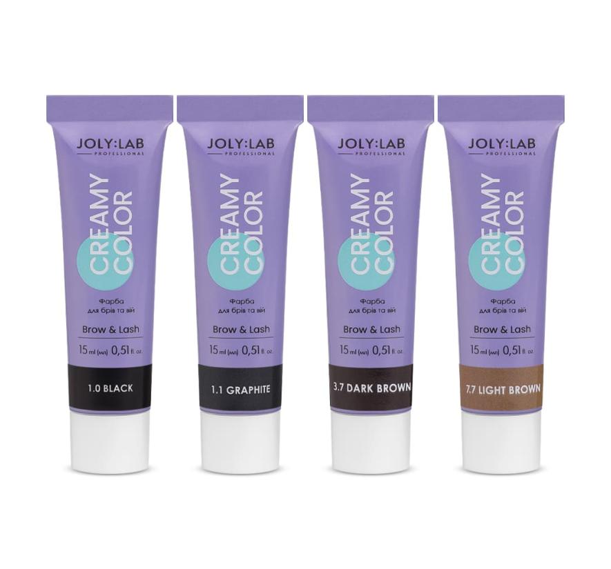 Фарба Joly:Lab Creamy Color для вій та брів (15 мл)