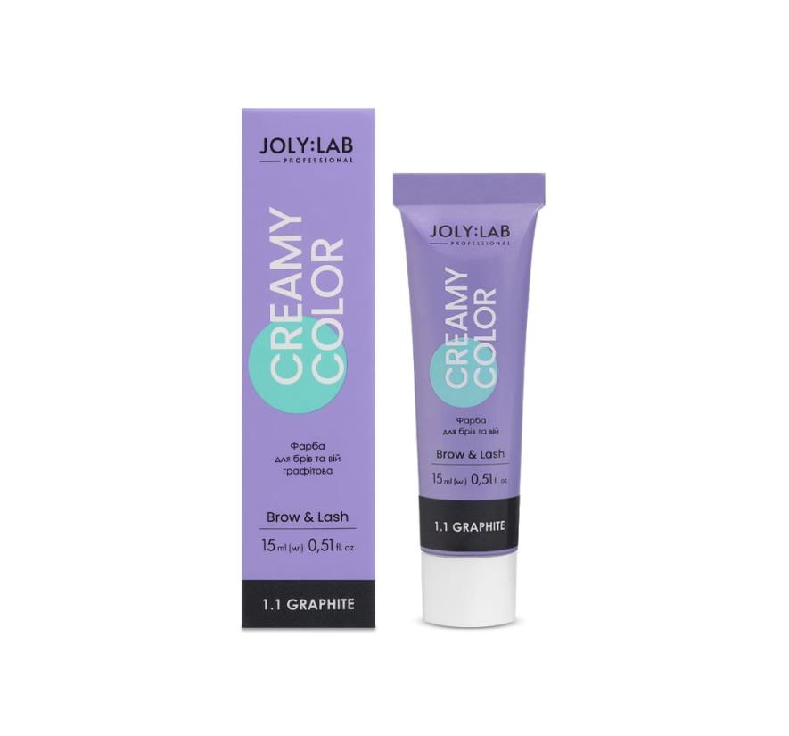 Фарба Joly:Lab Creamy Color для вій та брів (15 мл)