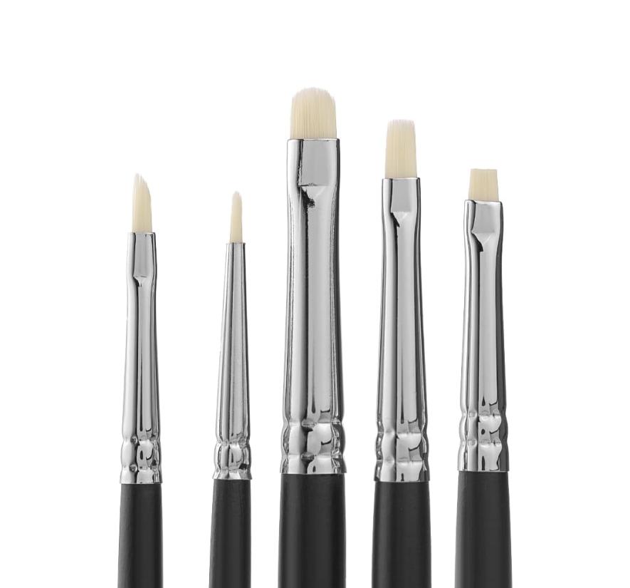 Набір пензлів Lamitta Lash Lift Brush Kit для ламінування вій (5 шт)