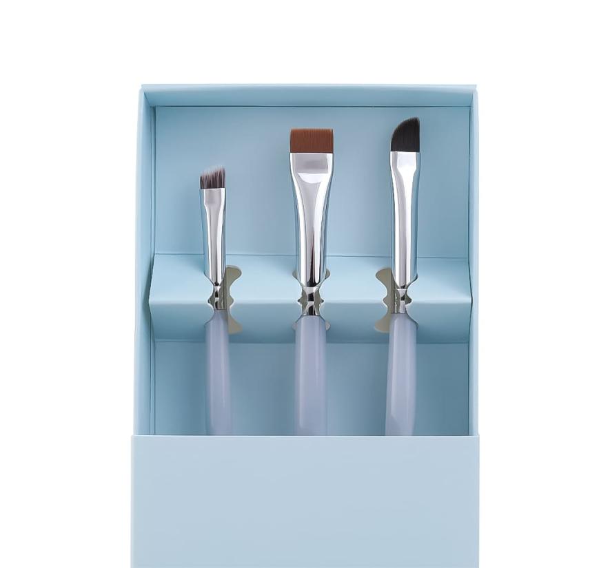 Набір пензлів OkO Flawless Brushes Flawless Brows (3 пензля в наборі)