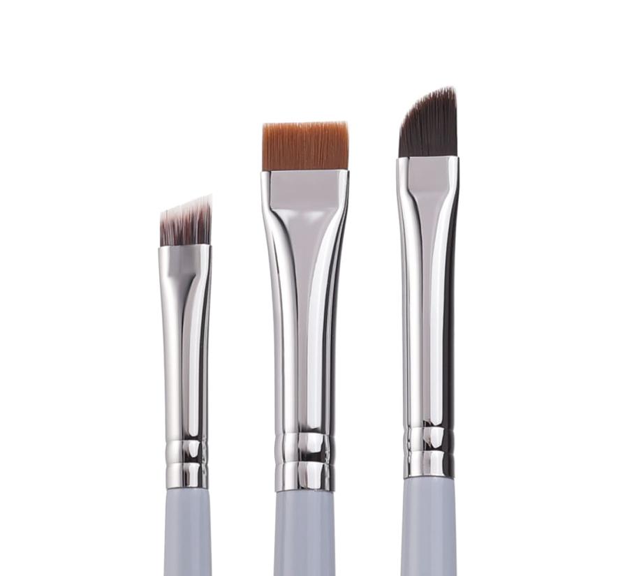 Набір пензлів OkO Flawless Brushes Flawless Brows (3 пензля в наборі)