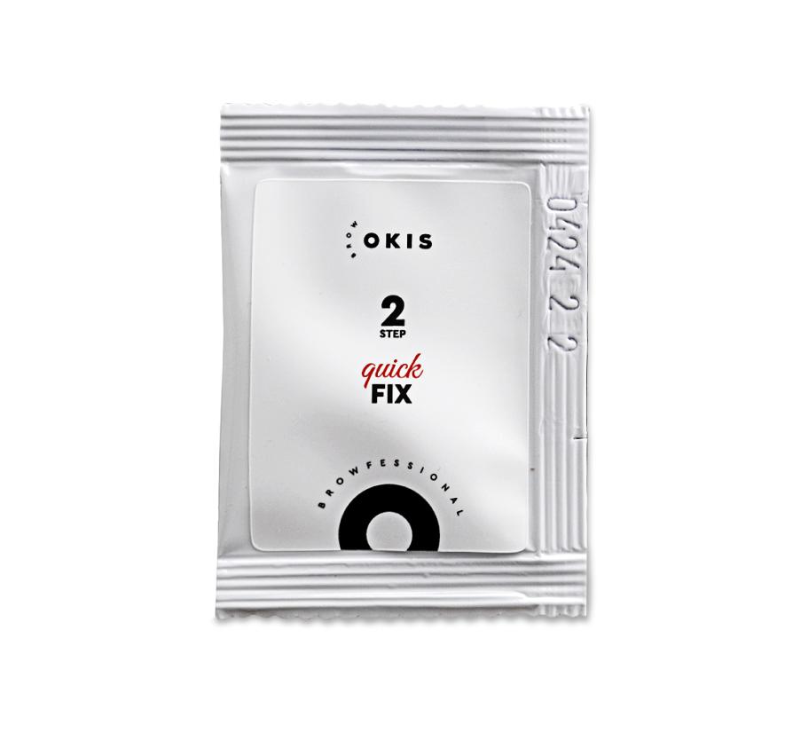 Состав Okis Brow 2 Fix Quick для ламинирования ресниц и бровей в саше (3 мл)