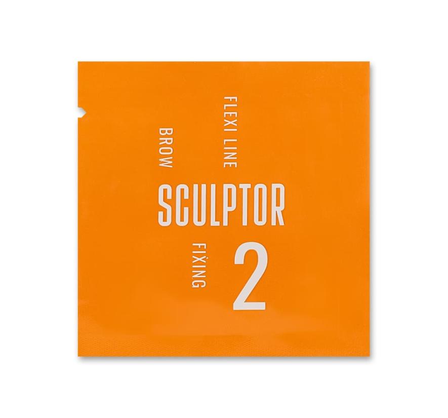 Склад Sculptor Flexi Line Brow №2 для ламінування брів у саше (1,5 мл)