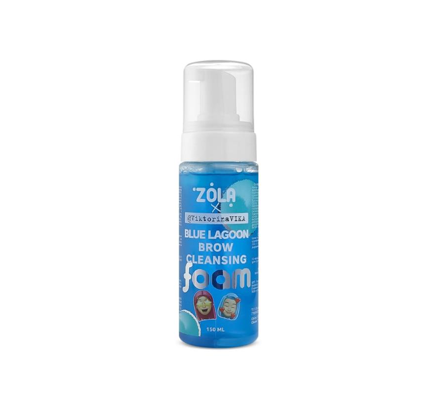 Шампунь-пена Zola Blue Lagoon для бровей очищающая (150 мл)