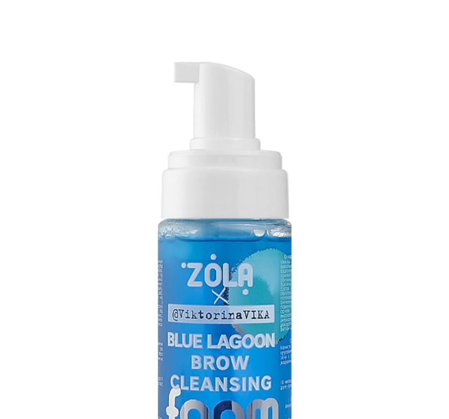 Шампунь-пена Zola Blue Lagoon для бровей очищающая (150 мл)