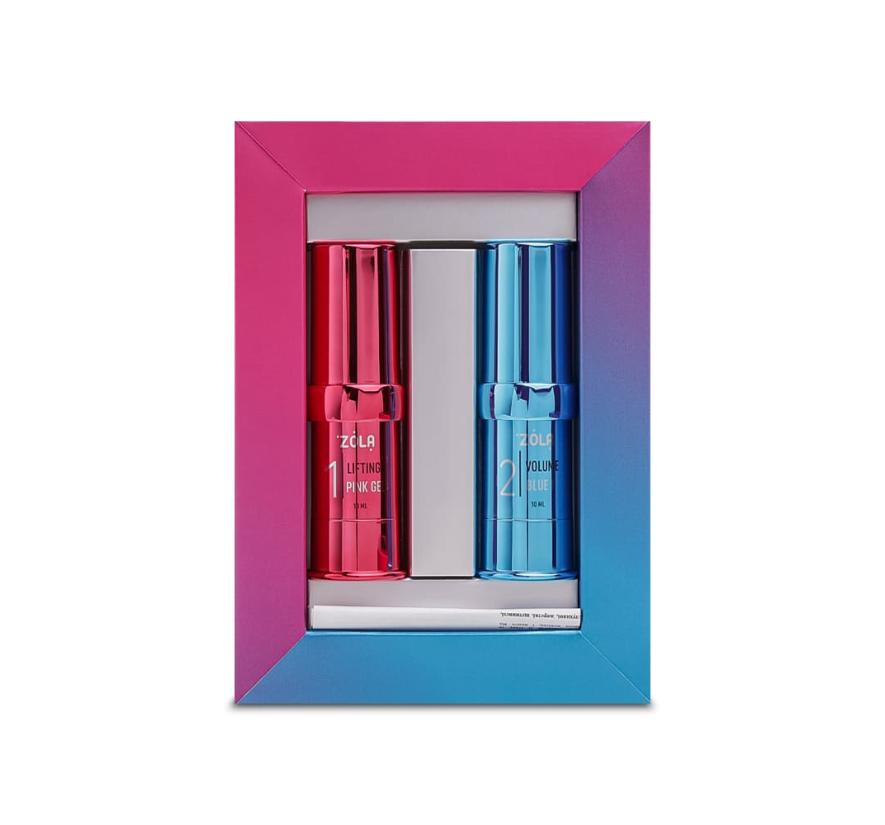 Набір складів Zola New Classic System Color Lab (№1,2) для ламінування брів та вій