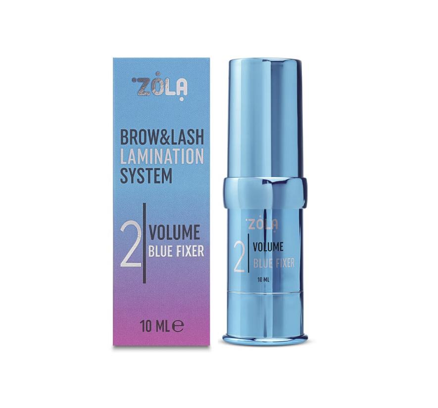 Склад Zola Volume Blue Fixer №2 для ламінування брів і вій (10 мл)