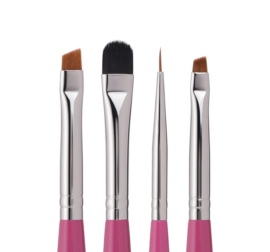 Набор кистей Zola Brow Update Set для бровей (4 шт)