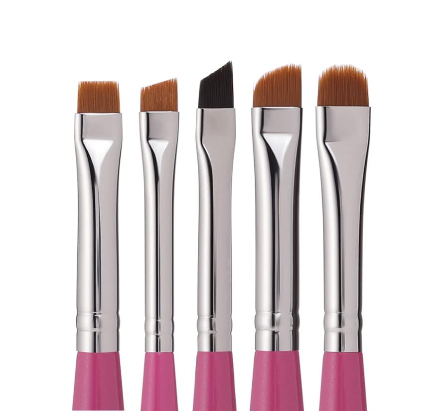 Набор кистей Zola Brow Update Set для бровей (5 шт)