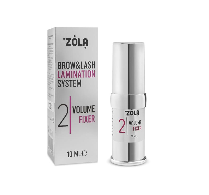 Состав Zola №2 Volume Fixer для ламинирования бровей и ресниц (10 мл)