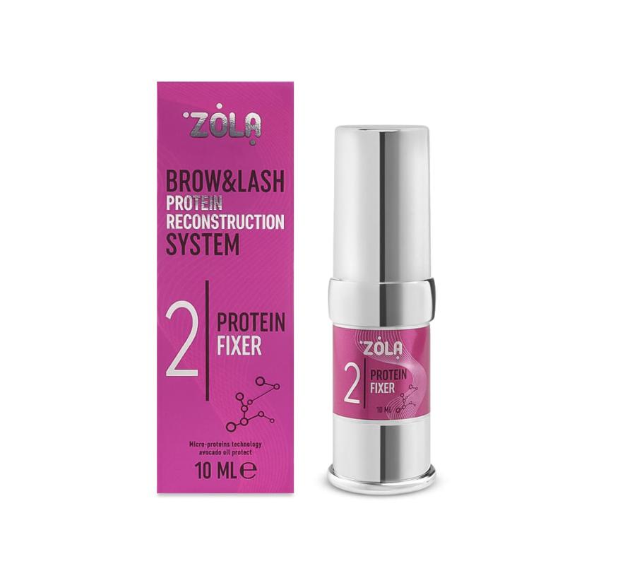 Состав Zola Protein Strong Fixer №2 для ламинирования ресниц и бровей (10 мл)