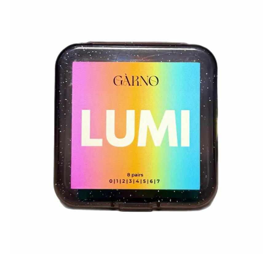 Набор валиков Garno Lumi для ламинирования ресниц (8 пар)