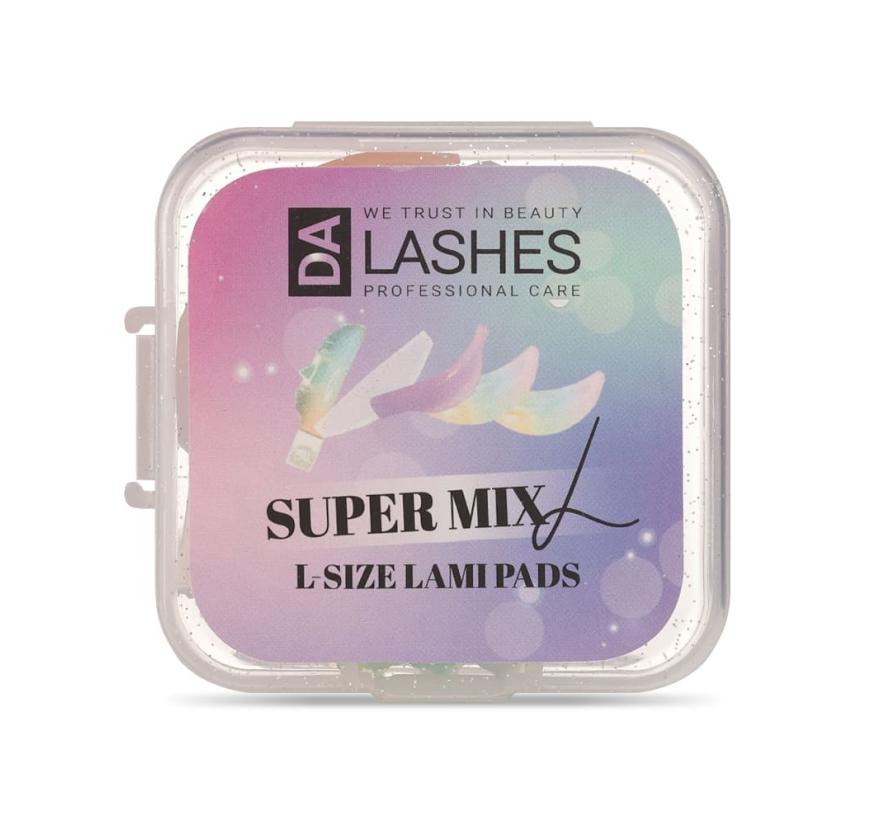 Набор валиков Dalashes Super Mix L для ламинирования ресниц (5 пар)