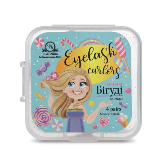 Набор валиков Platinum Candies для ламинирования ресниц (4 пары)