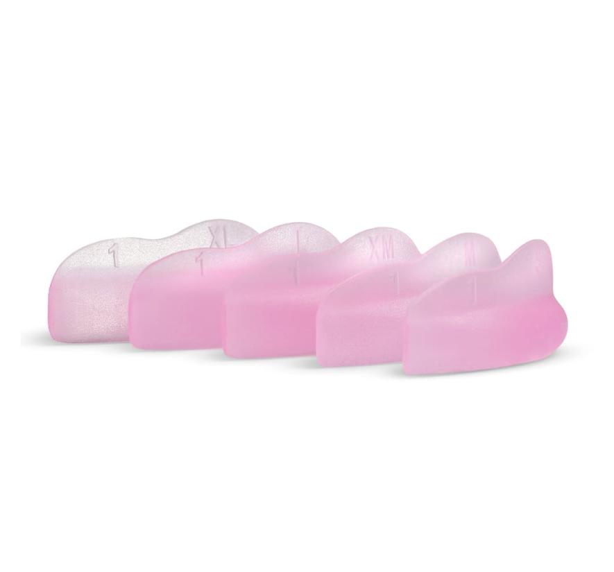 Набір валиків для завитка My lamination silicone lash mix, 5 пар, рожеві