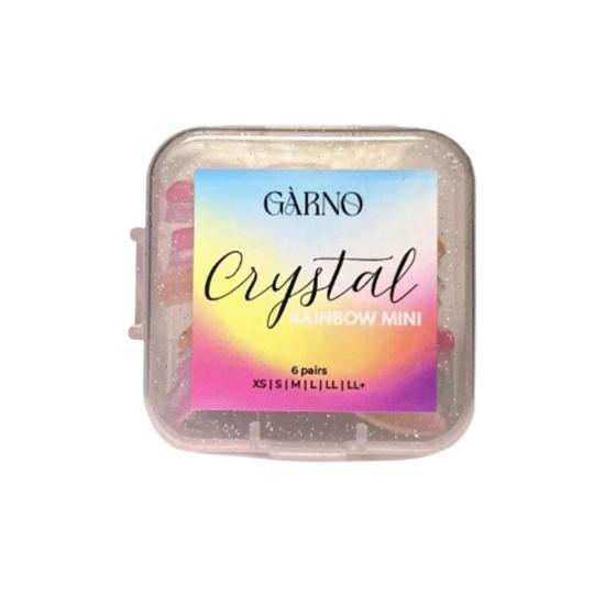 Набор валиков Garno Crystal Rainbow mini для ламинирования ресниц (6 пар)