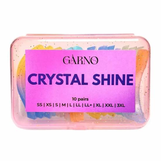 Набор валиков Garno Crystal Shine для ламинирования ресниц (10 пар)