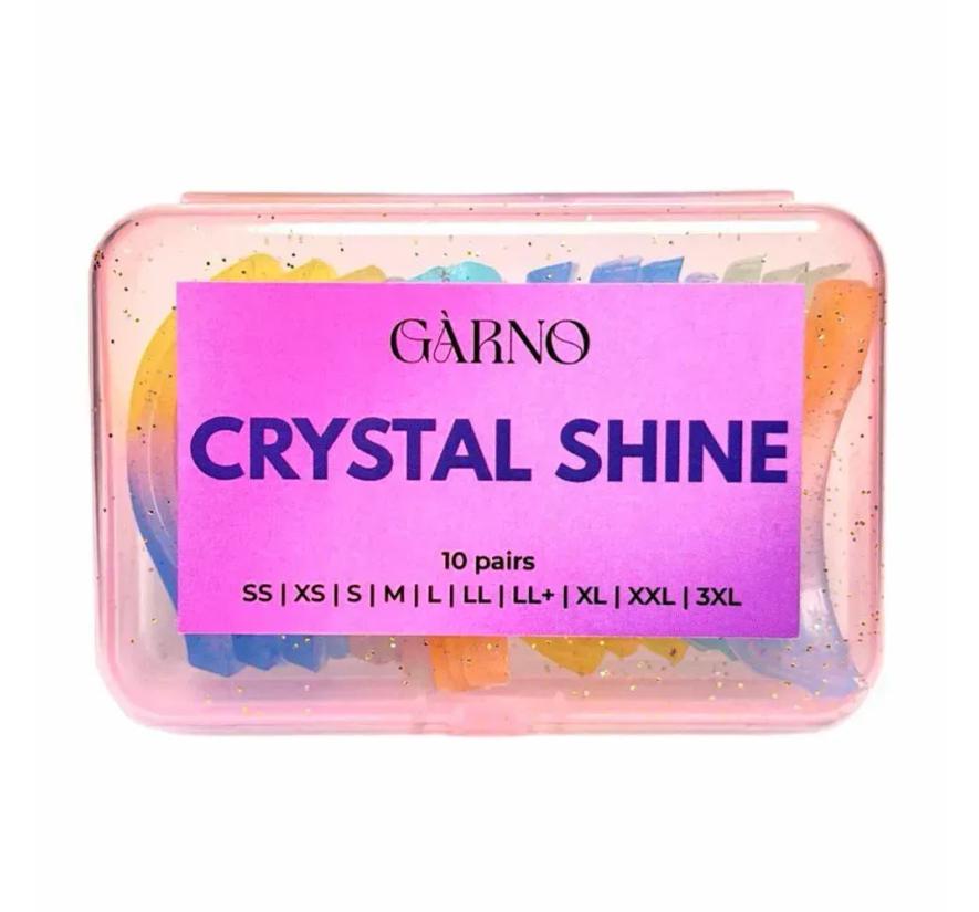 Набор валиков Garno Crystal Shine для ламинирования ресниц (10 пар)