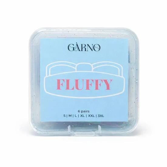Набор валиков Garno Fluffy для ламинирования ресниц (6 пар)