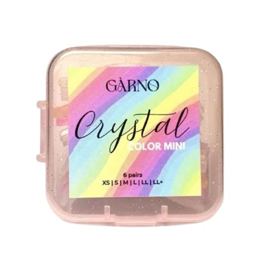 Набор валиков Garno Crystal Color mini для ламинирования ресниц (6 пар)