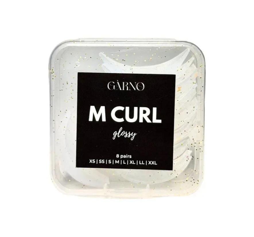 Набор валиков Garno M Curl для ламинирования ресниц (8 пар)