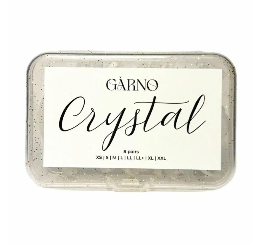 Набор валиков Garno Crystal для ламинирования ресниц (8 пар +1 нижние)