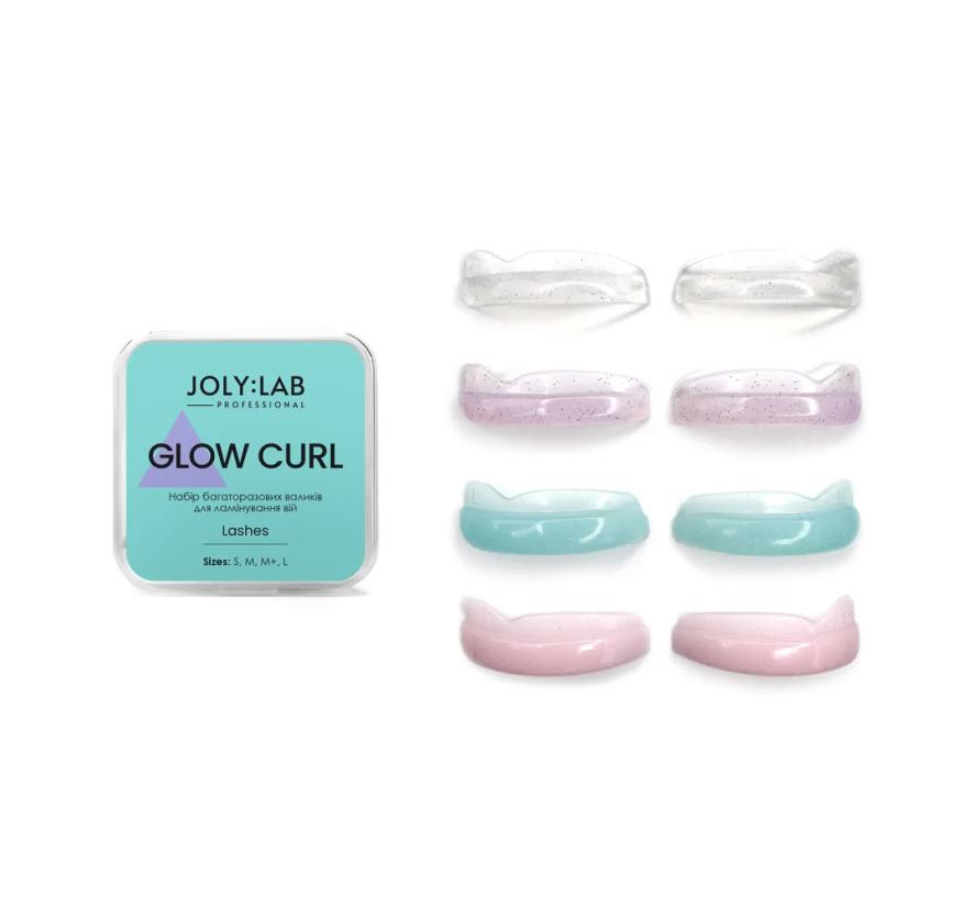 Набір валиків Joly:Lab Glow Curl для ламінування вій (4 пари)