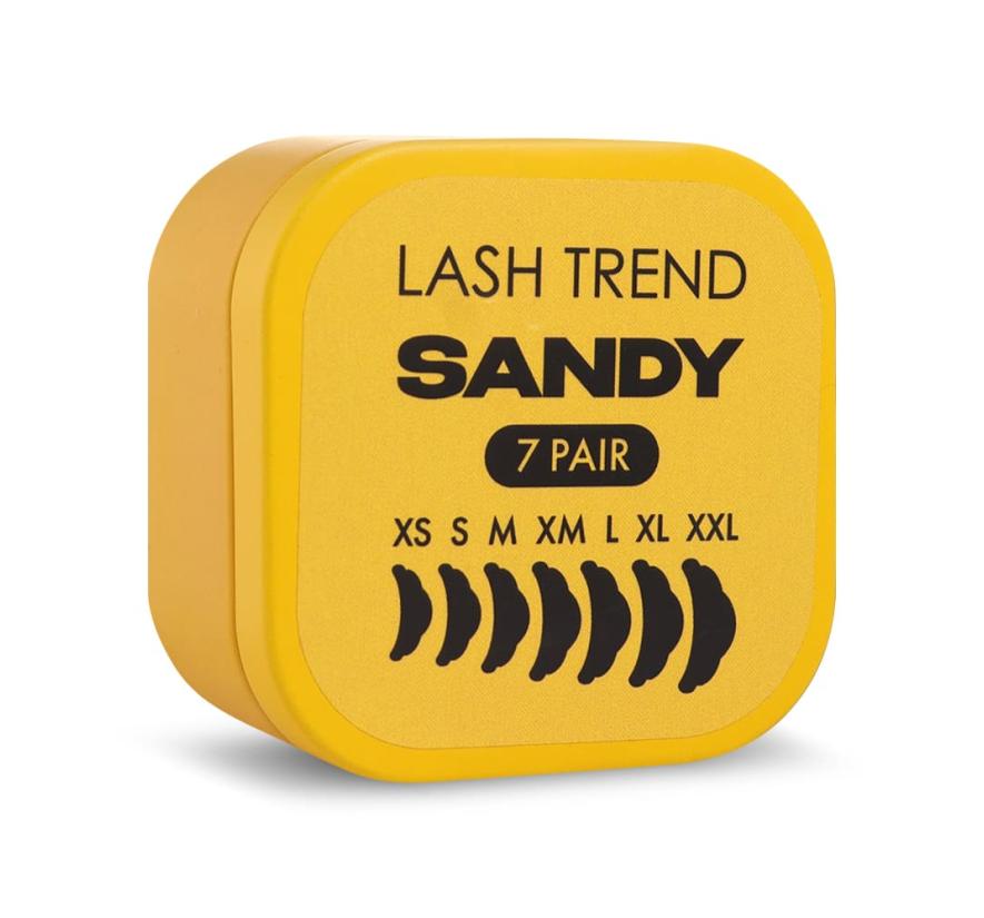 Набір валиків Lash Trend Sandy для ламінування вій (7 пар)