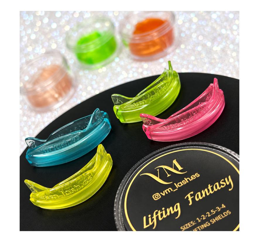 Набор валиков VieM Lashes Lifting Fantasy для ламинирования ресниц (4 пары)