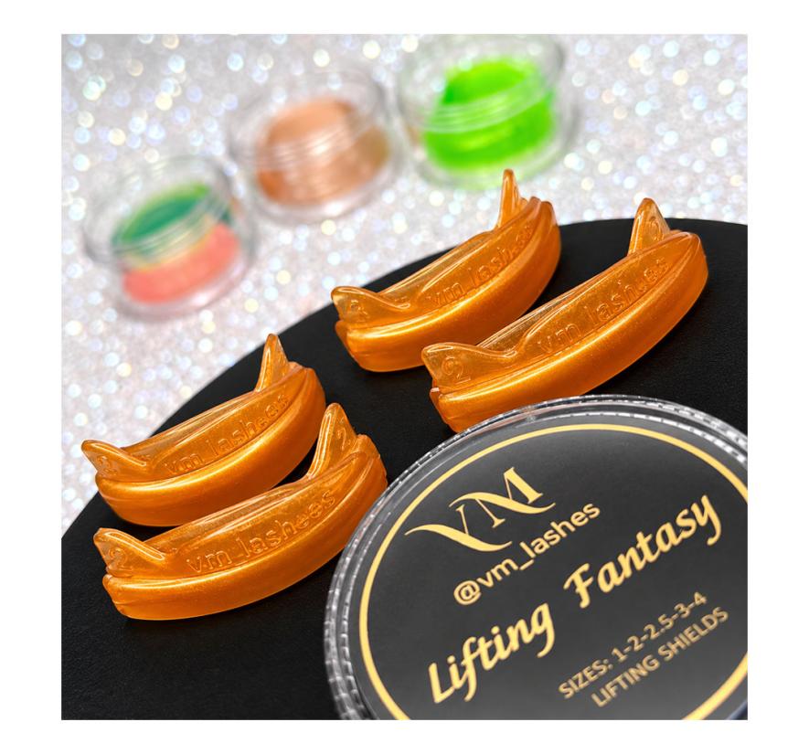 Набор валиков VieM Lashes Lifting Fantasy для ламинирования ресниц (4 пары)