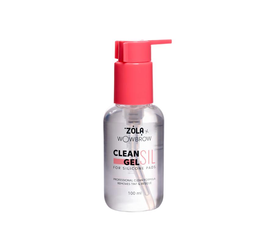 Очиститель Zola x WowBrow Clean Sil Gel для валиков (100 мл)
