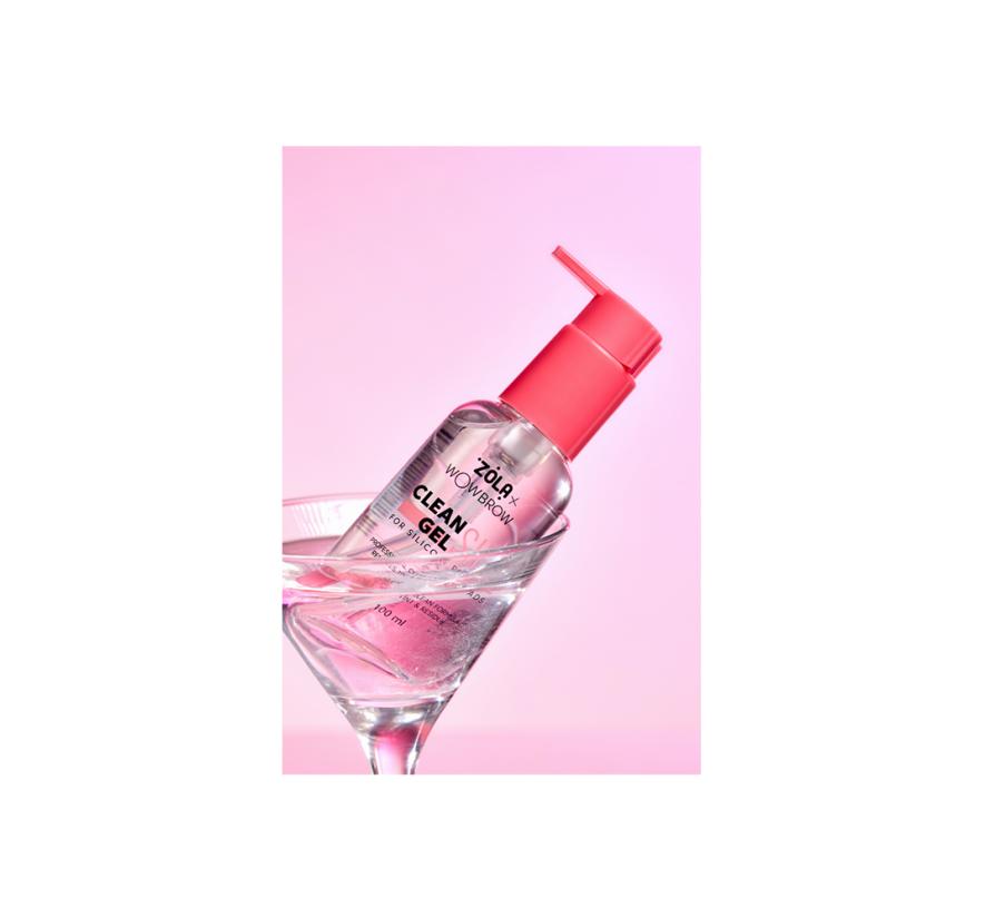 Очиститель Zola x WowBrow Clean Sil Gel для валиков (100 мл)