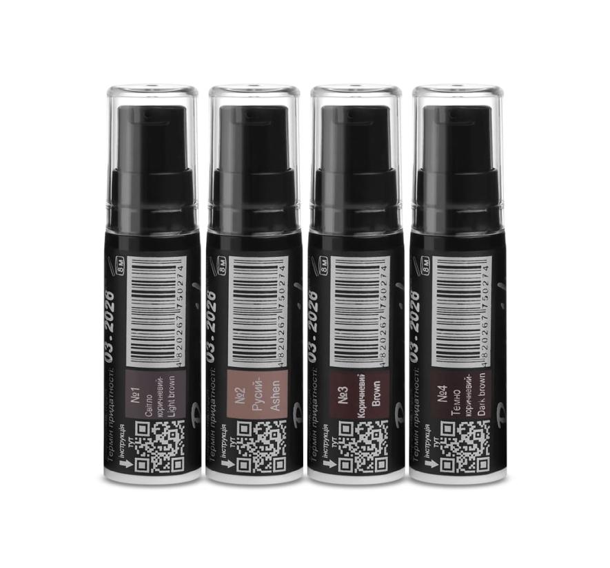 Набор крем-хны Permanent Lash&Brow Mini Barvnik для бровей (4*5 мл)