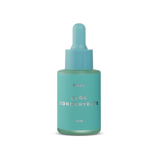 Гель Okis Brow Aloe Concentrate для увлажнения бровей и ресниц с глитером (30 мл)