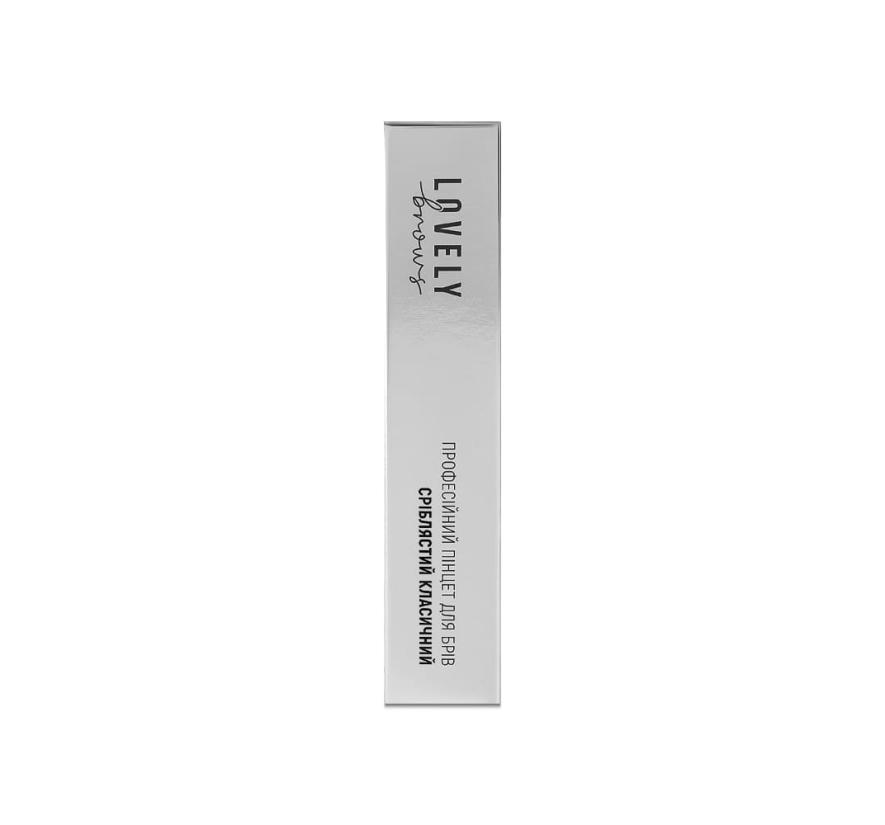 Пинцет Lovely Brows для бровей, скошенный