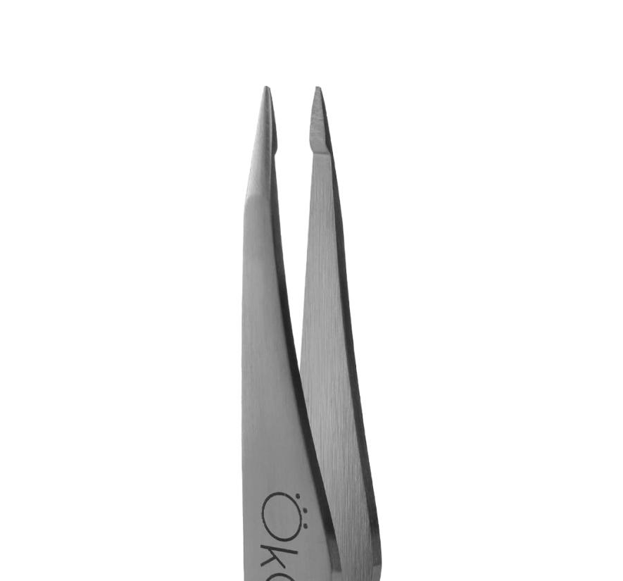 Пінцет OkO 03 Ultra Point для брів точковий (ручне заточування)