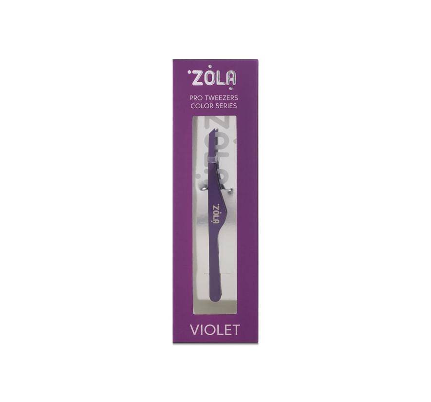 Пінцет Zola скошений для брів