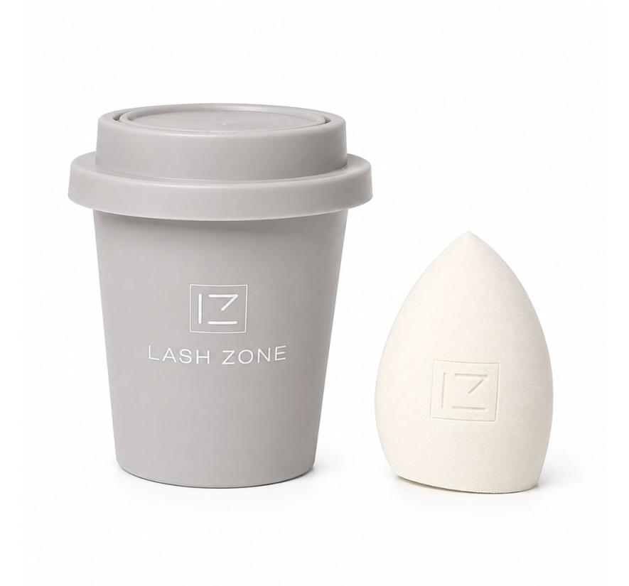 Спонж Lash Zone для макіяжу, скошений