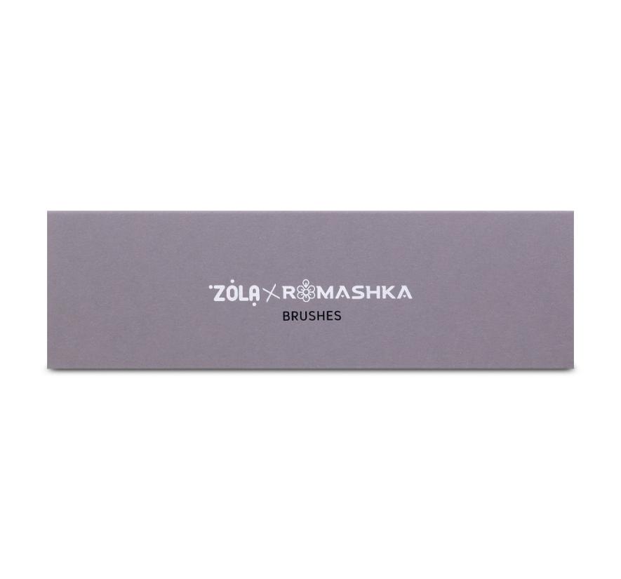 Набор кистей Zola x Romashka для ресниц и бровей (2 шт)