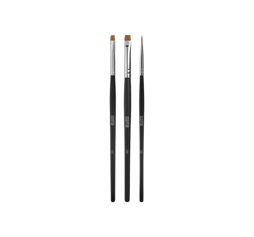 Набор кистей Sculptor Brow (3 шт)