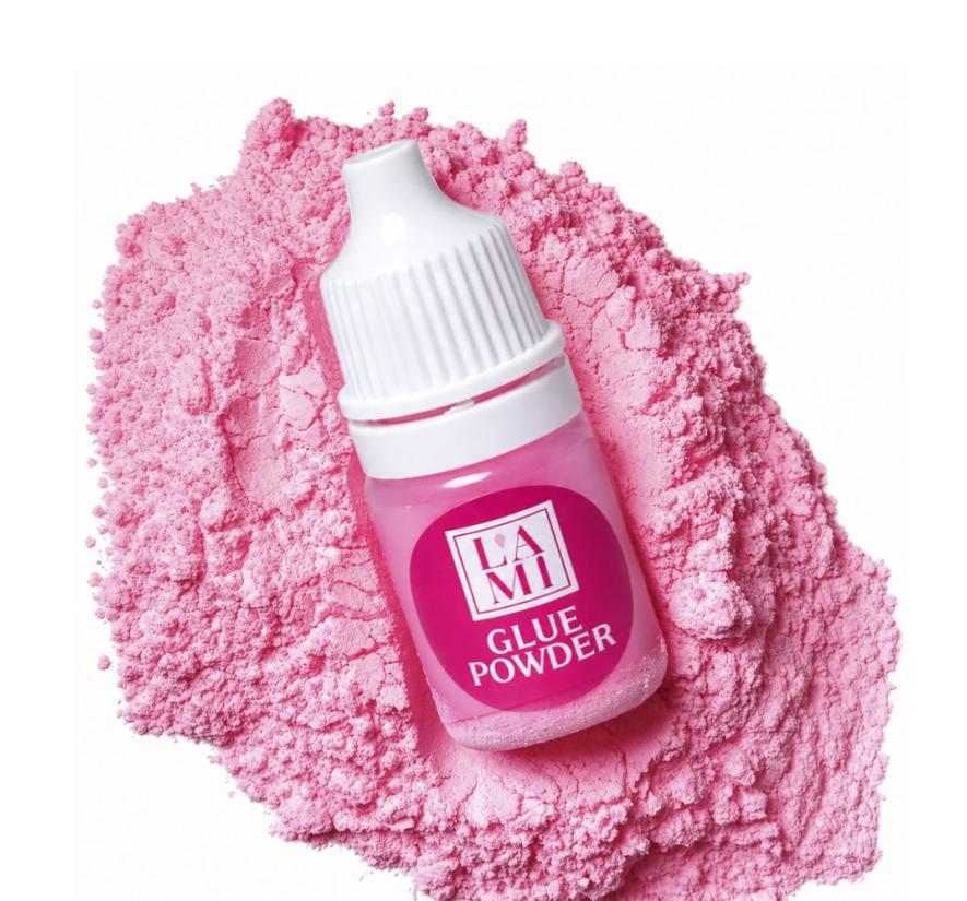 Фиксирующая пудра Lami Lashes Glue Powder для корейского ламинирования ресниц