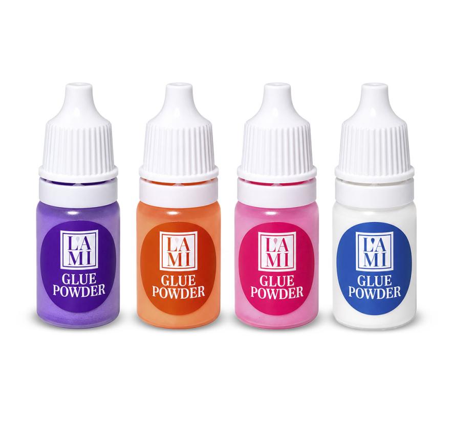 Фиксирующая пудра Lami Lashes Glue Powder для корейского ламинирования ресниц