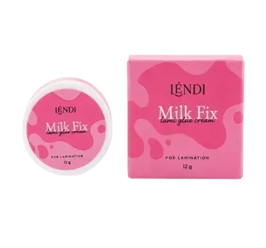 Клей Lendi Milk Fix Lami Glue Cream, для ламинирования ресниц (12 г)