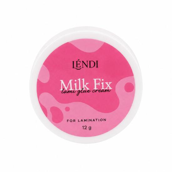 Клей Lendi Milk Fix Lami Glue Cream, для ламинирования ресниц (12 г)