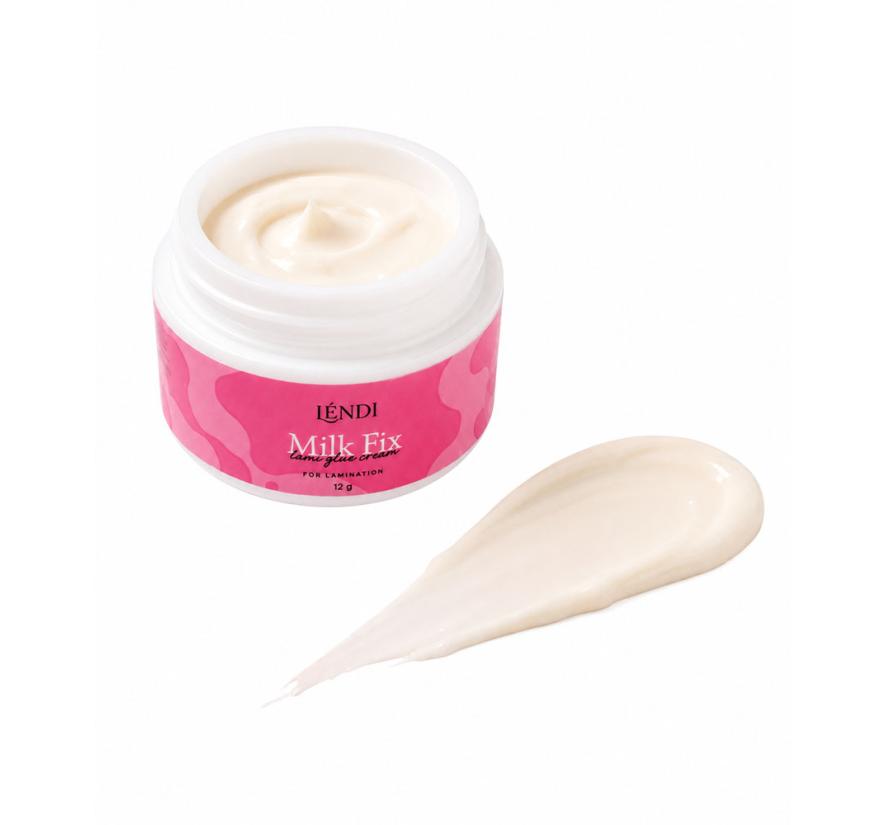 Клей Lendi Milk Fix Lami Glue Cream, для ламинирования ресниц (12 г)